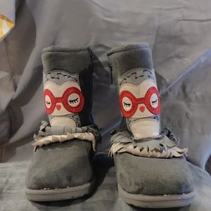 Toddler owl boots from Kohls